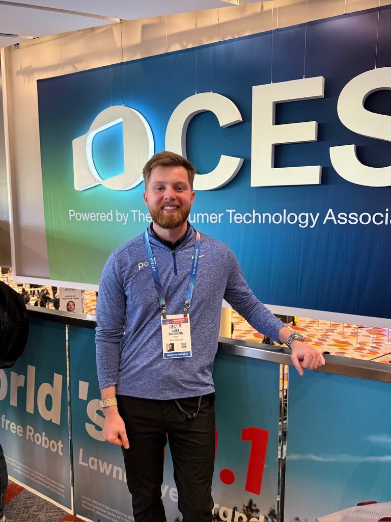 Luke Erickson at CES, Las Vegas