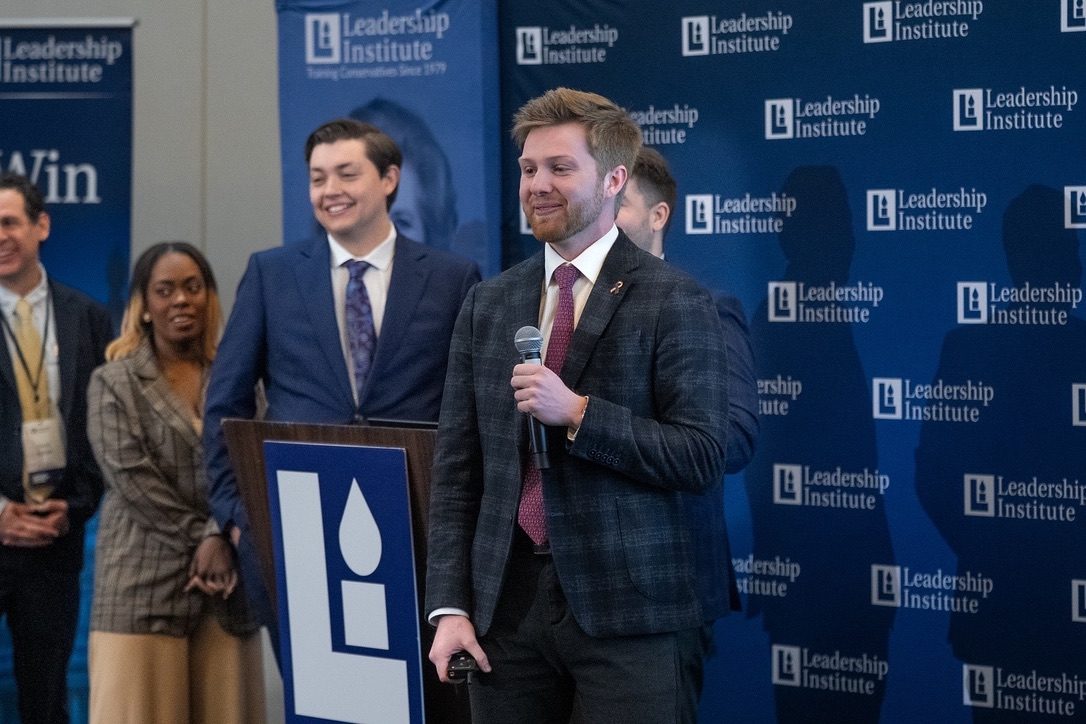 Luke Erickson at the Leadership Institute, Washington, D.C.